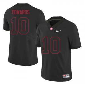 Original #10 Jireh Edwards Crimson Tide Black Men Stitched Football Jersey - NCAA Compliant & Fan-Approved 29804173