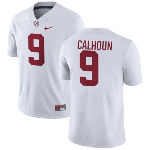 Original #9 Cameron Calhoun Crimson Tide White Men Stitched Football Jersey - NCAA Compliant & Fan-Approved 94863678