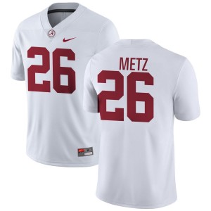Alabama Luke Metz Men White #26 NCAA Football Jersey - Game Day Ready Performance Fit 28629152