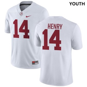 Original #14 Fatutoa Henry Crimson Tide White Youth Stitched Football Jersey - NCAA Compliant & Fan-Approved 37442242